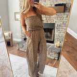 Dark Brown Shaelyn Jumpsuit