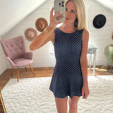 Navy Play it Cute Mini Dress