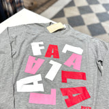 Gray Falala Long Sleeve