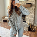 Blue Gray Langston Top