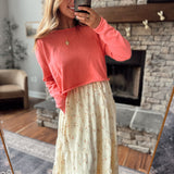 Guava Soft Glam Sweater
