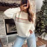The Winter White Sweater Top