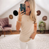 Oatmilk Ribbed Basic IN STORE