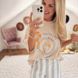 Light Taupe Vacation Tee