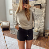 Black Making It Look Easy Shorts
