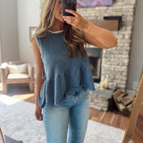 Denim Blue Luelle Top