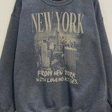 Charcoal From New York Graphic Sweatshirt