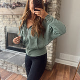 Silky Pine Phoebe Zip Up Sweatshirt