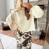 Cream Reverie Sweater
