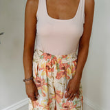 Silky Smooth Nylon Blush Bodysuit