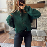 Forest Green Alyssa Cardigan