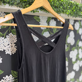 Shady Lady Black Cross-Back Maxi