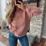 Mauve Starlight Stallion Sweater