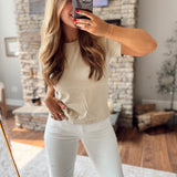 Taupe Azelie Tee