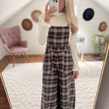 Chocolate Autumn Adventure Jumpsuit