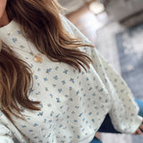 Blue Bloomies Sweatshirt