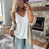 Off White Amiri Flowy Tank