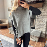 Heather Gray Vested Elegance