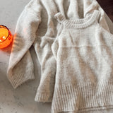 Cream Syerra Cardigan Set