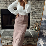 Melody White Scoop Neck Lace Long Sleeve Bodysuit