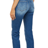 Mica Medium MR Straight Leg Denim