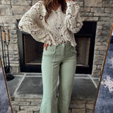 Kimmy Sprout Green Utility Pants