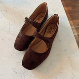 Chocolate Layover Flats