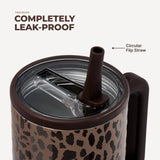 HydroJug Traveler 40oz - Brown Leopard