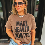Espresso Make Heaven Crowded Tee IN STOCK