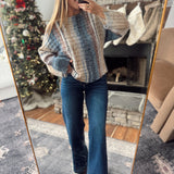 Navy Riviera Striped Sweater