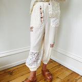Natural Vintage Double Gauze Jogger