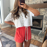 Papaya Avalune Linen Shorts