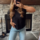 Onyx High Note Sweater Top