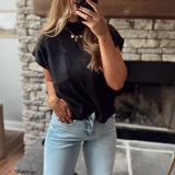 Onyx High Note Sweater Top