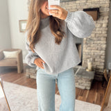 Heather Gray Reverie Sweater