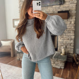 Heather Gray Reverie Sweater
