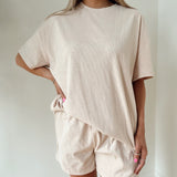 Right This Way Taupe Top