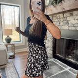 Francis Floral Mini Skirt