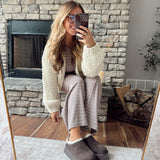 Coffee Brandi Platform Slipper