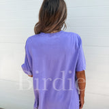 Be The Good Pocket Graphic Tee on Violet *Final Sale*