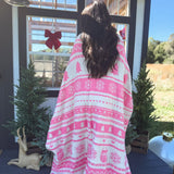BIRDIE Blanket in Sugar Chalet
