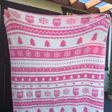 BIRDIE Blanket in Sugar Chalet