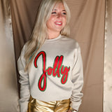 Jolly Glitter Sand Sweatshirt