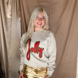 Jolly Glitter Sand Sweatshirt