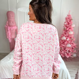 BIRDIE Soft Spun Crewneck in Sugar Bloom Duck Camo
