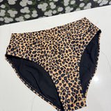 Natural Leopard Print Bottoms