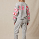 Merry Christmas Patch Sweatpants