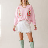 Double Nutcracker Pink Sweatshirt