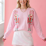 Double Nutcracker Pink Sweatshirt