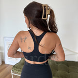 BIRDIE AirSkin Sports Bra in Black
